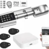VisorTech ZigBee Schloss:Tür-Schließzylinder Mit Steuereinheit Für ZigBee Und Smart-Home-App