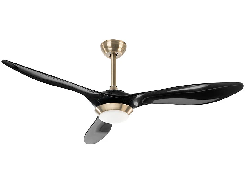 Sichler Deckenventilator WiFi:2in1-WLAN-Deckenventilator & LED-Lampe, Versandrückläufer - Image 3