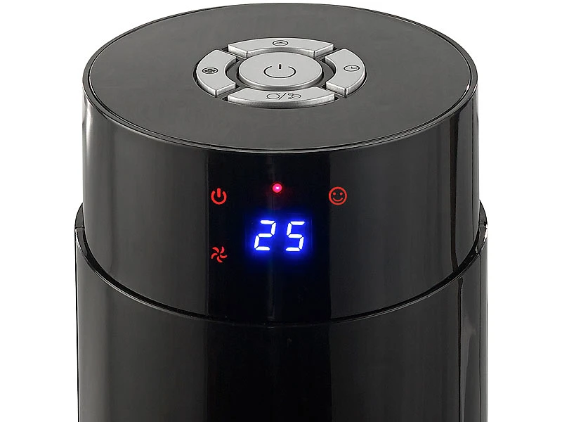 Sichler Turm-Lüfter-Ventilator:Turmventilator, Ionisator, WLAN & App, Siri, Versandrückläufer - Image 4