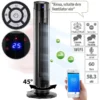 Sichler Turm-Lüfter-Ventilator:Turmventilator, Ionisator, WLAN & App, Siri, Versandrückläufer