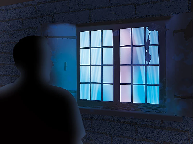 VisorTech Fernsehlicht:Premium-TV-Simulator Zur Einbrecher-Abschreckung Mit 15 LEDs Und Sound - Image 3