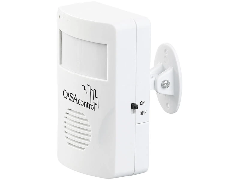 CASAcontrol Bewegungsmelder:Batterie-Funk-Durchgangsmelder, PIR-Bewegungssensor, Klingel-Funktion - Image 9