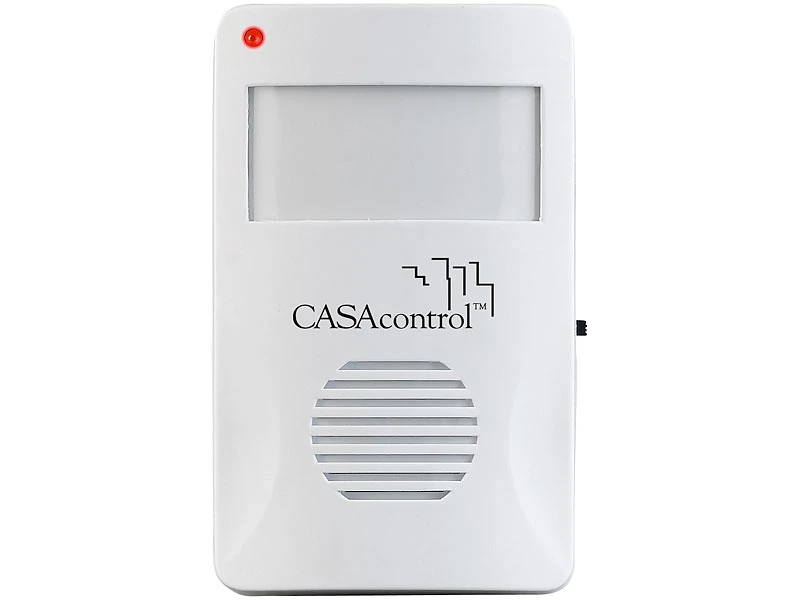 CASAcontrol Bewegungsmelder:Batterie-Funk-Durchgangsmelder, PIR-Bewegungssensor, Klingel-Funktion - Image 7