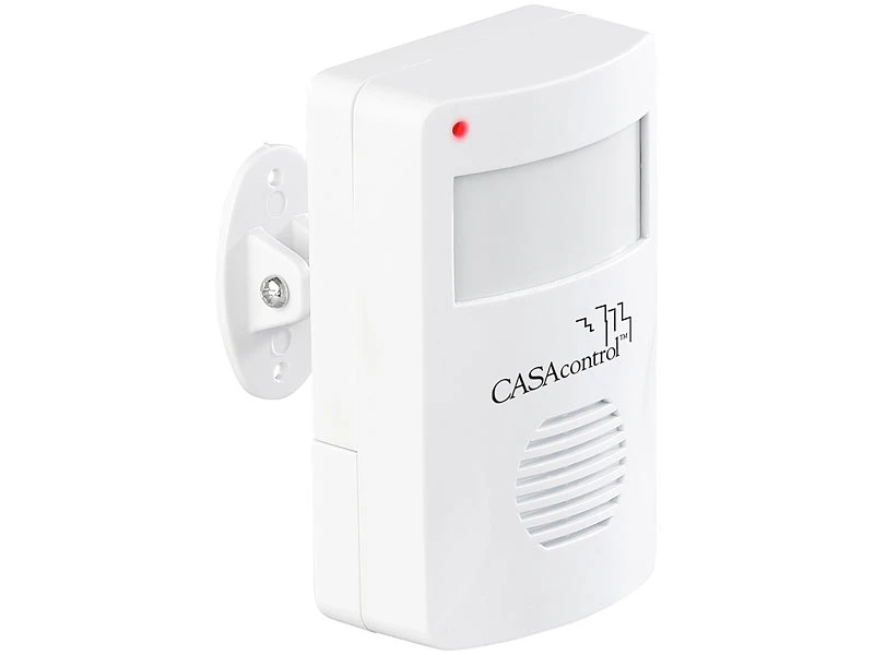 CASAcontrol Bewegungsmelder:Batterie-Funk-Durchgangsmelder, PIR-Bewegungssensor, Klingel-Funktion - Image 5