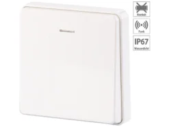 CASAcontrol Funktaster Mit Empfänger:Kinetischer Funk-Taster (groß) Für Empfänger-Serie KFS-150, IP67