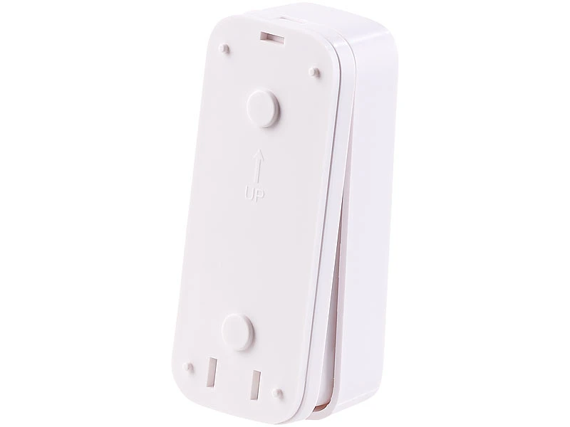 CASAcontrol Funk Türklingel:2 Steckdosen-Funkklingeln & Kinetischer Funk-Taster; 230-V-Steckdose - Image 7