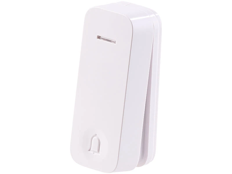 CASAcontrol Funk Türklingel:2 Steckdosen-Funkklingeln & Kinetischer Funk-Taster; 230-V-Steckdose - Image 6