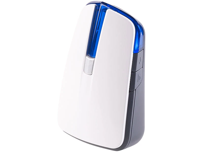 CASAcontrol Türklingel Mit Batterie:Batterie-Funkklingel Mit Kinetischem Funk-Taster, Licht & Ton - Image 3