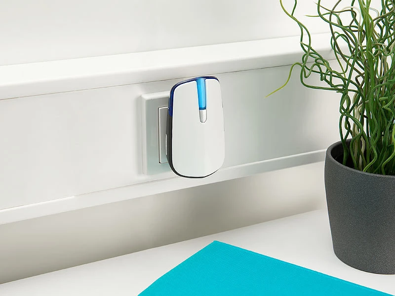 CASAcontrol Türklingel:Steckdosen-Funkklingel Mit Kinetischem Funk-Taster, Licht & Ton - Image 6