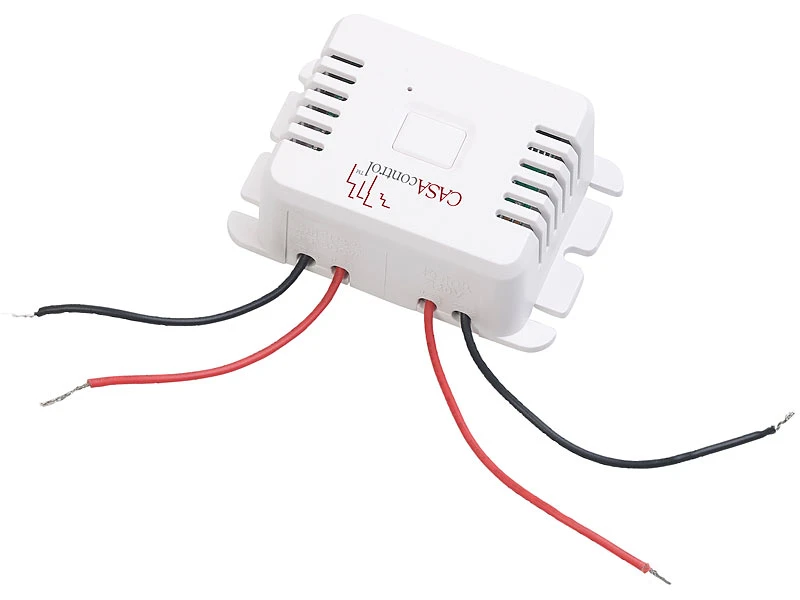 CASAcontrol Fassung:Einbau-Funk-Schaltmodul Für Kinetische Funk-Taster, Bis 200 Watt