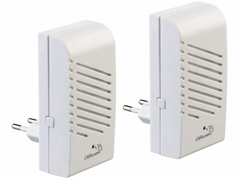 CASAcontrol Türklingel Ton:2 Steckdosen-Türklingeln, 1 Funk-Klingeltaster, 16 Klingeltöne, 50 M - Image 8