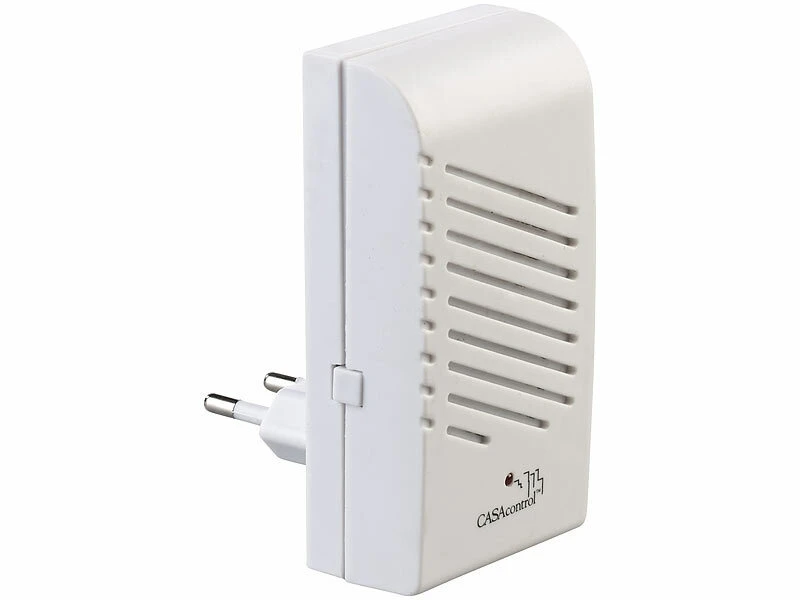 CASAcontrol Türklingel Ton:2 Steckdosen-Türklingeln, 1 Funk-Klingeltaster, 16 Klingeltöne, 50 M - Image 2