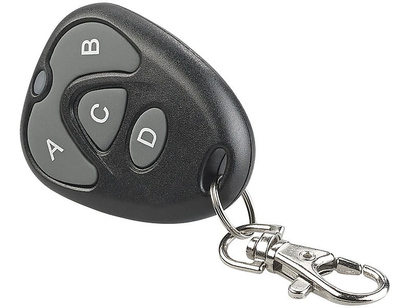 AGT Garagentorsender:Lernfähiger Universal-Funk-Handsender, 433,92 MHz, Für Garagentor Uvm. - Image 3