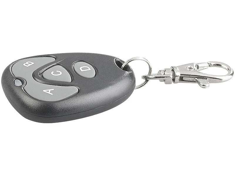 AGT Garagentorsender:Lernfähiger Universal-Funk-Handsender, 433,92 MHz, Für Garagentor Uvm. - Image 4