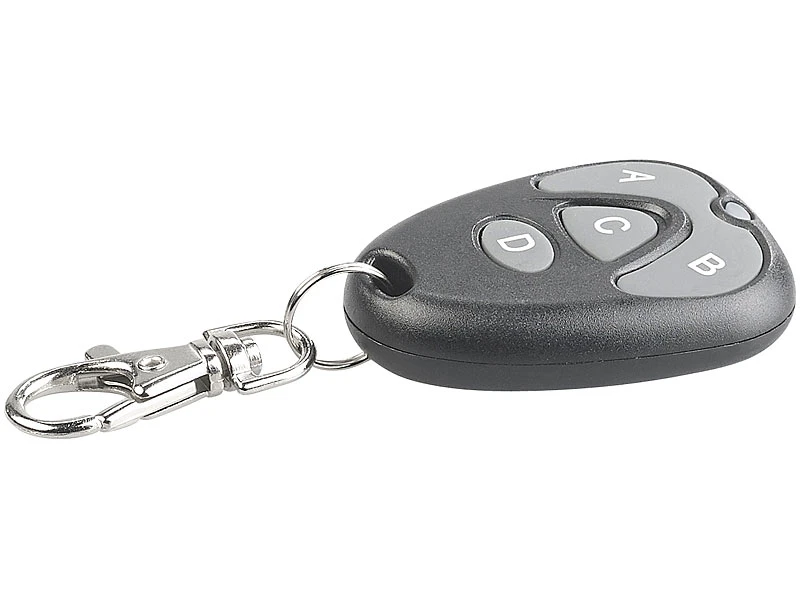 AGT Garagentorsender:Lernfähiger Universal-Funk-Handsender, 433,92 MHz, Für Garagentor Uvm. - Image 5