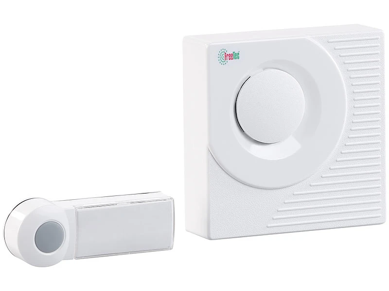 FreeTec Klingel Pflegebedürftige:Funk-Klingel FTK-80, Batteriebetrieben