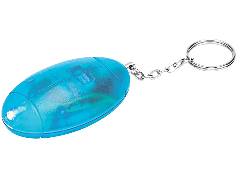 VisorTech Taschenarlarm:2er-Set Personenalarm Mit Taschenlampe, Laute 110 Db - Image 2