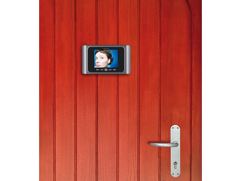 Somikon Türspion Kameras:Digitale Türspion-Kamera Mit Bewegungserkennung Und Akku - Image 5