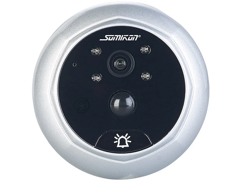 Somikon Digitale Türspion-Kamera Mit 8,9-cm-Display, PIR, Aufnahme, Nachtsicht - Image 8