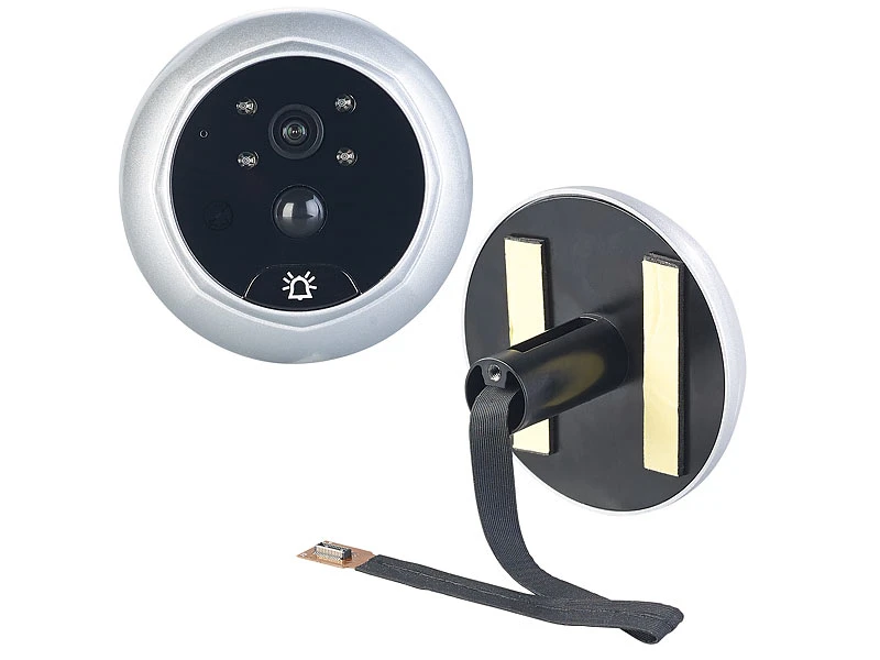 Somikon Digitale Türspion-Kamera Mit 8,9-cm-Display, PIR, Aufnahme, Nachtsicht - Image 5