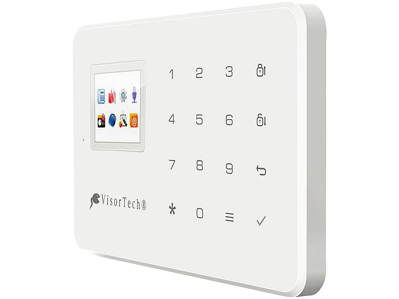 VisorTech Alarmanlage Haus:GSM-Alarmanlage Mit Funk-/Handy-Anbindung, 11-teiliges Starter-Set - Image 7