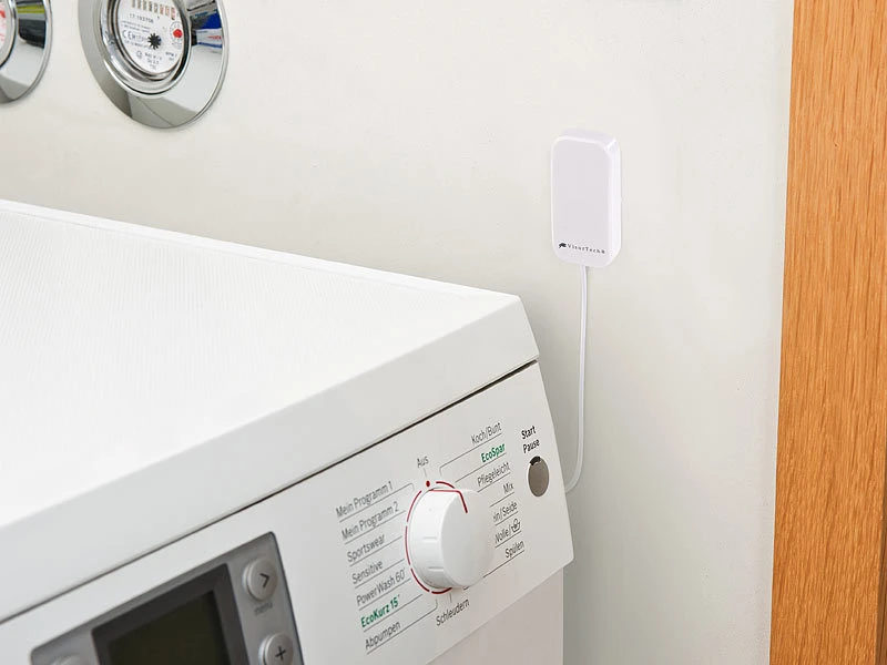 VisorTech Alarmanlage Drahtlos:13-teiliges Funk-Alarmanlagen-Set: 11 Sensoren, SOS-Taster, WLAN, App - Image 7