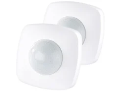 Revolt Präsenzmelder:2er-Set Automatische Lichtschalter Mit PIR-Präsenz-Sensor