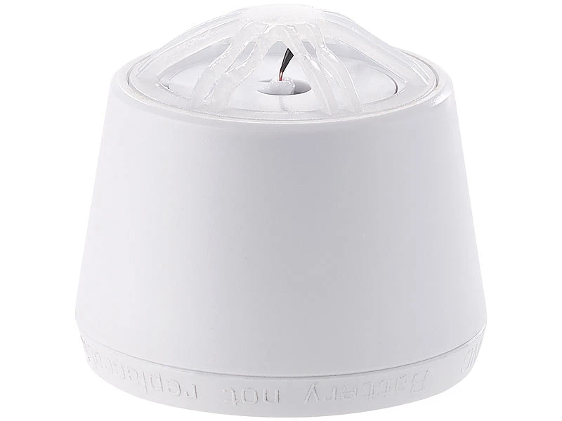 VisorTech Aufstellbare Hitzemelder:Mini-Hitzewarnmelder Mit 10-Jahre-Batterie, 85 DB Alarm, 3er-Set - Image 7