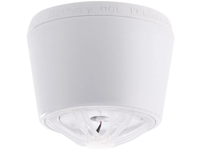 VisorTech Aufstellbare Hitzemelder:Mini-Hitzewarnmelder Mit 10-Jahre-Batterie, 85 DB Alarm, 3er-Set - Image 4