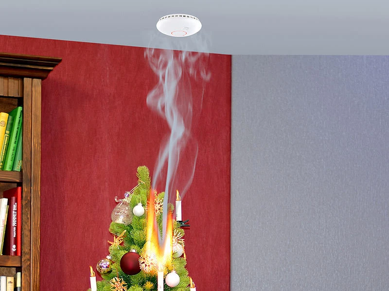 TVPeCee Brandmelder Küche:Vernetzbarer 2in1-Funk-Hitze- & Rauchwarnmelder (Versandrückläufer) - Image 5