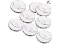 VisorTech Rauchmelder Befestigung:8er-Set Magnet-Befestigungssystem Für Mini-Rauchwarnmelder