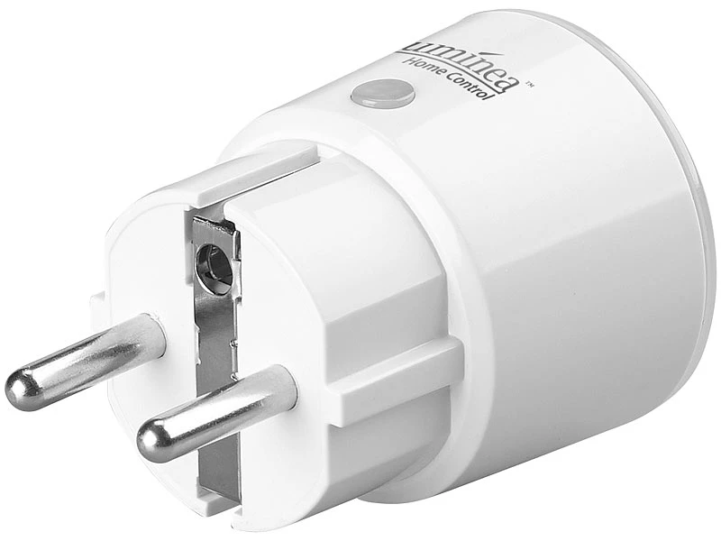 Luminea Home Control WLAN Stecker:2er-Set Mini WLAN-Steckdose, App, F. Amazon Alexa, Google Assist., 16A - Image 5
