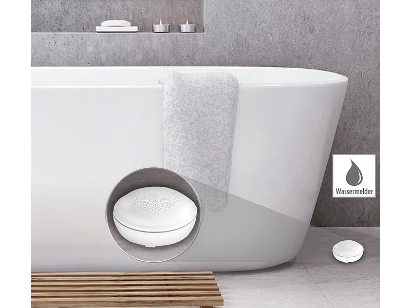 VisorTech Wasserstandsmelder WLAN:Vernetzbare Funk-Wassermelder Für Funk-Warnsystem WMS-250, Bis 100 M - Image 2