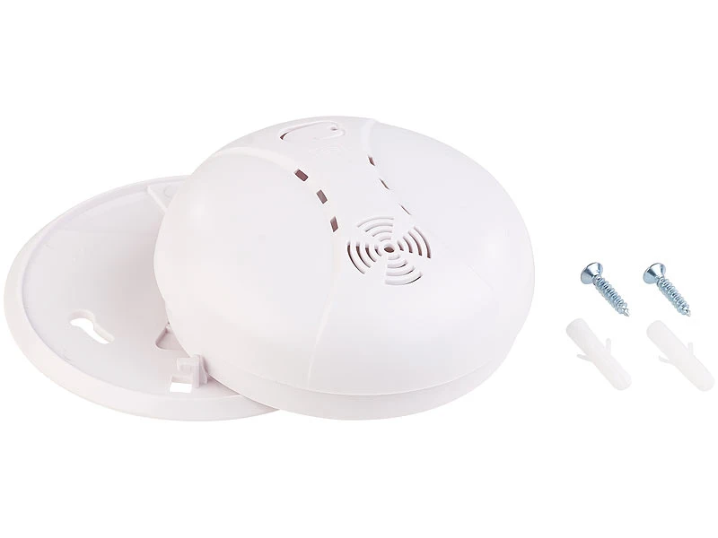 VisorTech Kohlenmonoxid Alarm:5er-Set Kohlenmonoxid-Melder Mit Batterie, DIN EN 50291-1, 85 DB - Image 4