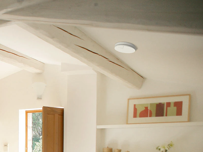 VisorTech Rauchmelder VdS 10 Jahre:Fotoelektrischer Rauchmelder, 10-J.-Batterie, VDS, Red Dot, Superslim - Image 4