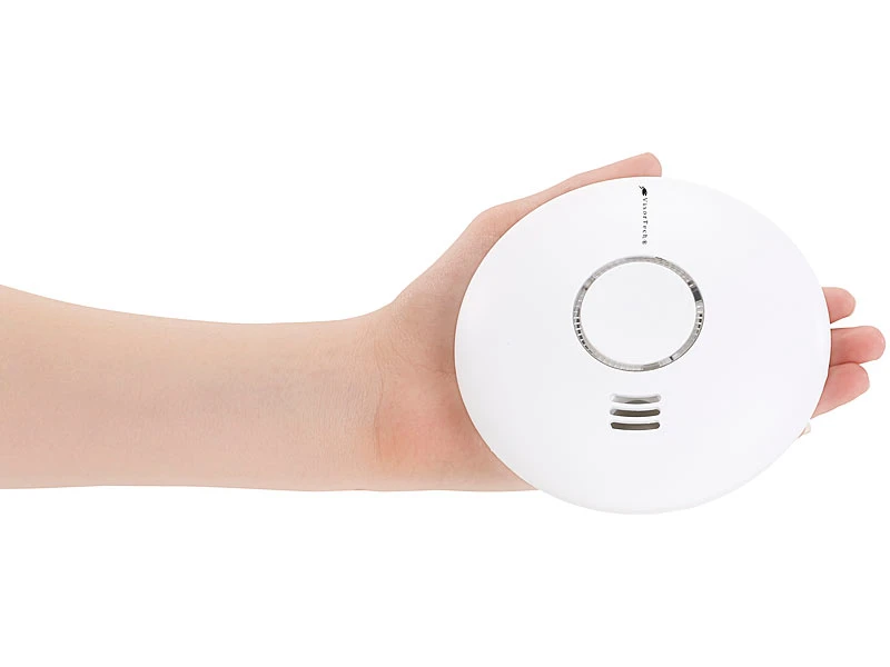 VisorTech Rauchmelder WiFi:WLAN-Rauch- Und Hitzemelder Mit Weltweiter App-Benachrichtigung - Image 3