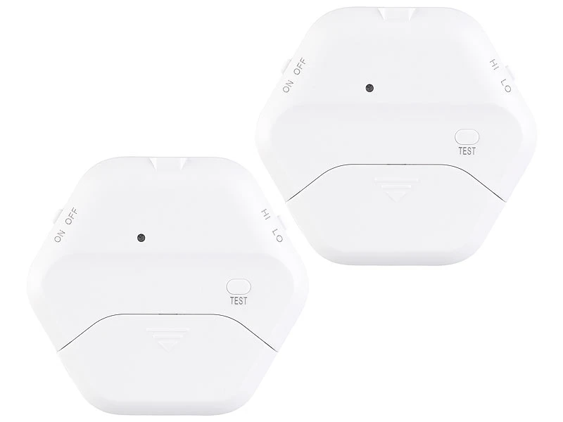 VisorTech Fensteralarme:4er-Set Extradünne Glasbruchmelder, 2 Stufen, 95 DB, 54 Monate - Image 6