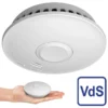 VisorTech Rauchmelder Koppelbar:Vernetzbarer Funk-Rauchmelder, 85 DB, VdS-zertifiziert, 10-J.-Batterie