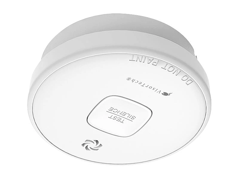 VisorTech Rauchwarner:Fotoelektrischer Rauchwarnmelder, UV-fest, 10-J.-Batterie, 85 DB, VdS - Image 3