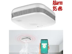 VisorTech Elesion Rauchmelder:Kompakter WLAN-Design-Rauchmelder Mit Weltweiter App-Benachrichtigung