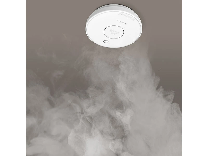 VisorTech Rauchmelder Vernetzbar:3er-Set Drahtlos Vernetzbare Funk-Rauchwarnmelder, 85 DB - Image 11