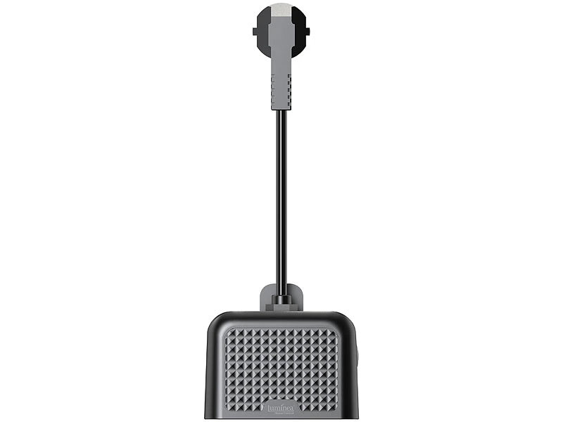 Luminea Home Control Aussensteckdose:Outdoor-WLAN-2-fach-Steckdose Komp. Zu Amazon Alexa & Google Assistant - Image 7