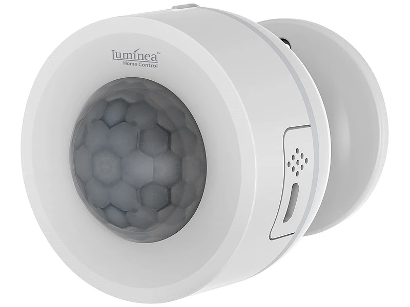 Luminea Home Control Temperaturfühler:3in1-WLAN-PIR-Bewegungsmelder, Temperatur- & Luftfeuchtigkeits-Sensor - Image 8