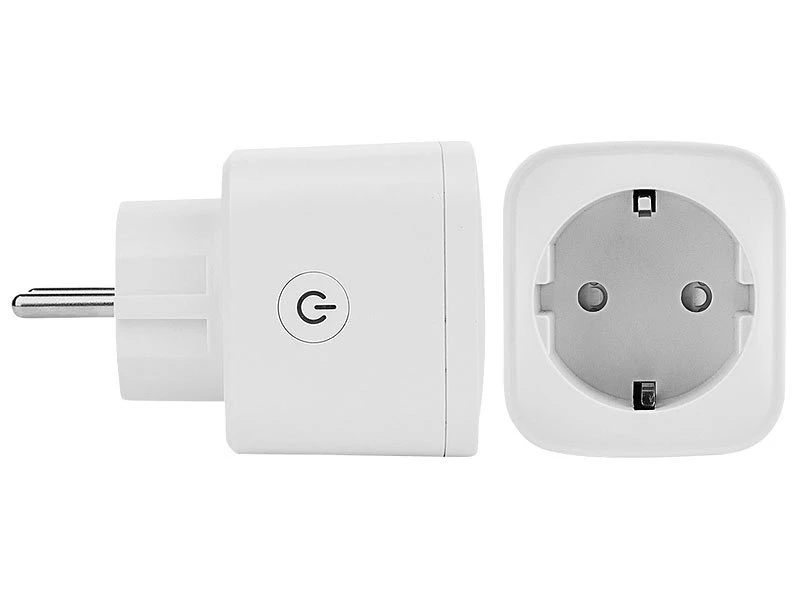 Luminea Home Control Funksteckdosen:WLAN-Steckdose, Apple-HomeKit-zertifiziert, Mit App & Sprachsteuerung - Image 12