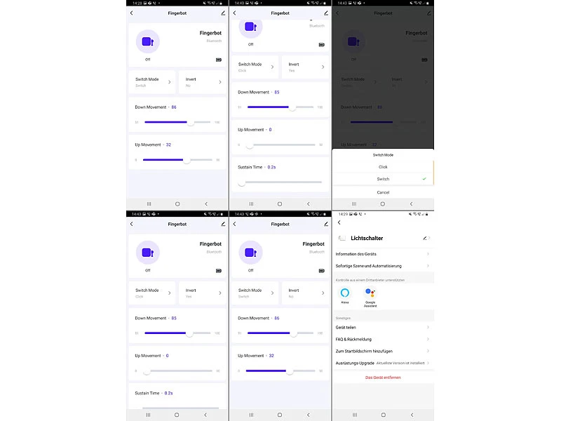 Luminea Home Control Smarter Schalter Aufsatz:Schalt-Aufsatz Für Kippschalter & Taster, Bluetooth Mit WLAN Gateway - Image 10