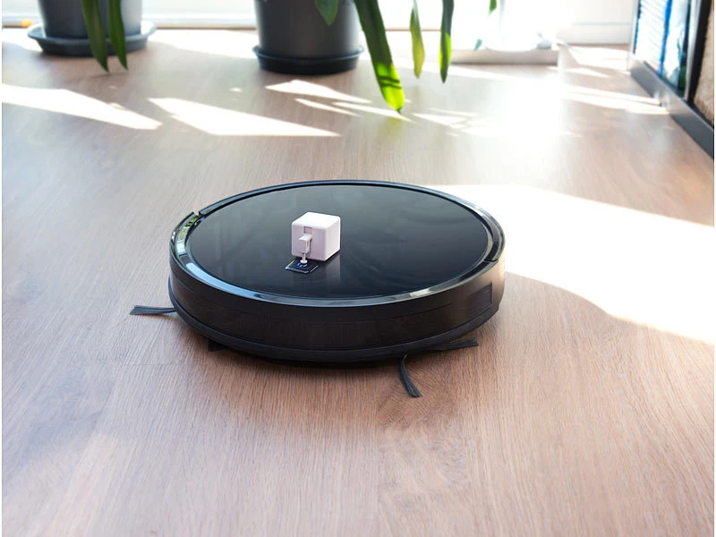 Luminea Home Control Funk-Schalter-Aufsätze:2er-Set Smarte Schalter-Aufsätze Für Kippschalter & Taster, Mit App - Image 8