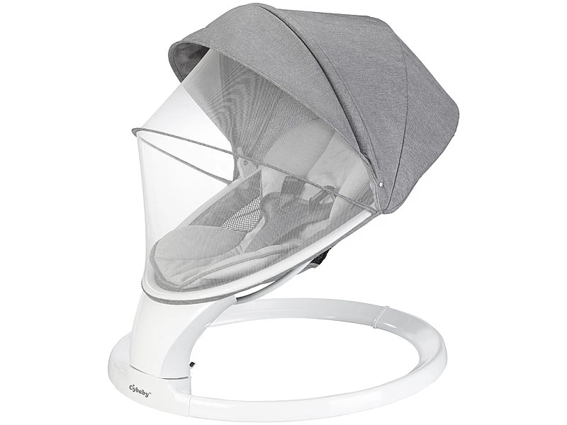 Cybaby Wippe:Smarte Babywippe Aus Aluminium, Bluetooth, WLAN, Touch-Tasten Und App - Image 11