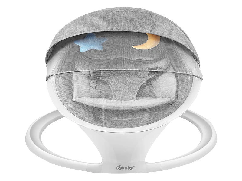 Cybaby Wippe:Smarte Babywippe Aus Aluminium, Bluetooth, WLAN, Touch-Tasten Und App - Image 12