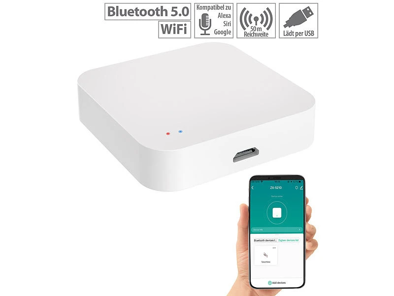 VisorTech Elesion ZigBee Gateway:Motorbetriebener ZigBee-Schließzylinder Mit WLAN-Gateway Und App, IP55 - Image 6