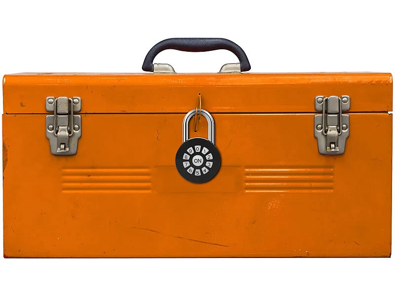 Xcase Bluetooth Schloss:Metall-Vorhängeschloss Mit Zahlencode Und App, Bluetooth, IP65 - Image 2